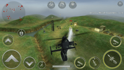 Скриншот приложения GUNSHIP BATTLE: Helicopter 3D - №2