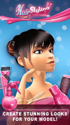 Скриншот приложения Hair Styling Salon Games - №3