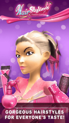 Скриншот приложения Hair Styling Salon Games - №4