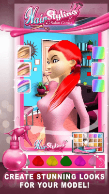 Скриншот приложения Hair Styling Salon Games - №5