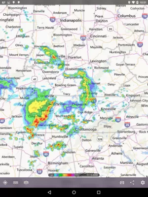 Скриншот приложения MyRadar Weather Radar - №8