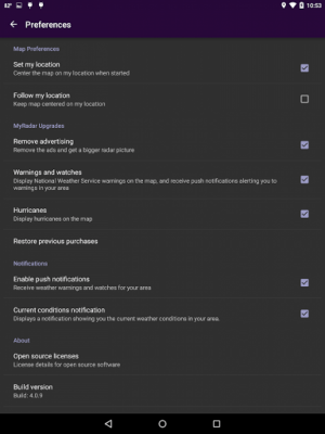 Скриншот приложения MyRadar Weather Radar - №11
