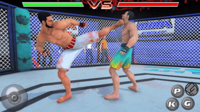Скриншот приложения Real Fighter: Ultimate fighting Arena - №2