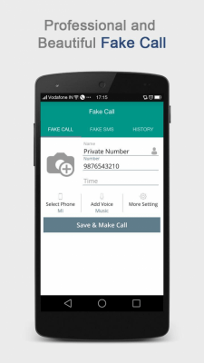 Скриншот приложения Fake Call - №11