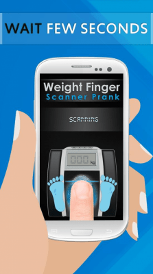 Скриншот приложения Weight Finger Scanner Prank - №11