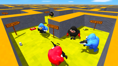 Скриншот приложения Ugandan Knuckles and Chungus Battle Royale Online - №7