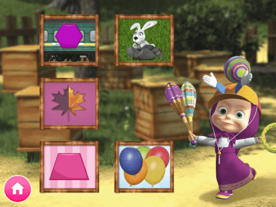 Скриншот приложения Маша и медведь: обучающие игры - №4