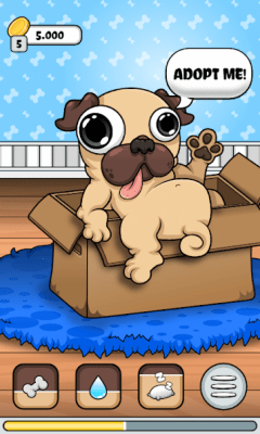 Скриншот приложения Pug - My Virtual Pet Dog - №1