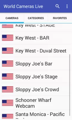 Скриншот приложения World Cameras Live - №1