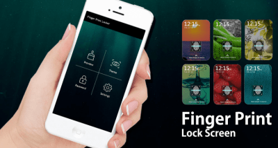 Скриншот приложения Fingerprint Lock Screen: prank Fingerprint Locker - №1