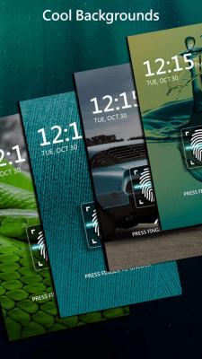 Скриншот приложения Fingerprint Lock Screen: prank Fingerprint Locker - №3