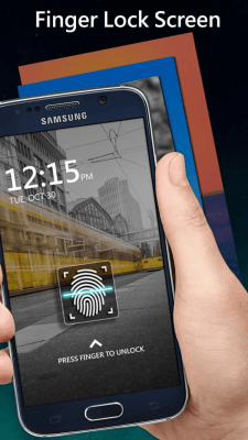 Скриншот приложения Fingerprint Lock Screen: prank Fingerprint Locker - №5