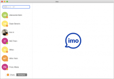 Скриншот приложения imo для Mac - №1
