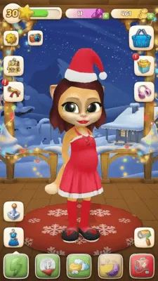 Скриншот приложения Моя Беременная Говорящая Кошка Эмма - №7