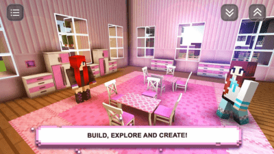 Скриншот приложения Girls building & crafting - №4