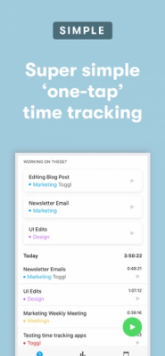 Скриншот приложения Toggl: Time Tracker for Work - №2