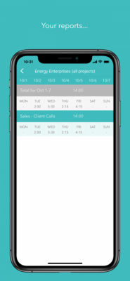 Скриншот приложения Hours - учет времени - №9