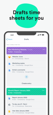 Скриншот приложения Timely Automatic Time Tracking - №4