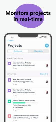 Скриншот приложения Timely Automatic Time Tracking - №6