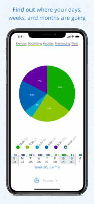 Скриншот приложения Timelines Time Tracking - №3