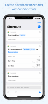 Скриншот приложения Timelines Time Tracking - №7