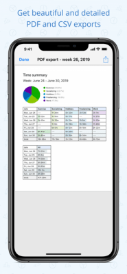 Скриншот приложения Timelines Time Tracking - №9