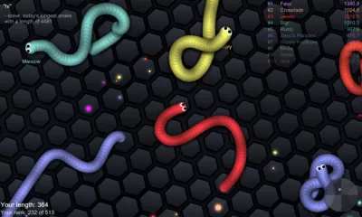 Скриншот приложения slither.io - №3
