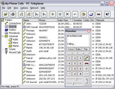 Скриншот приложения PC-Telephone - №1