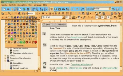 Скриншот приложения Unicat editor v7.7 СНГ - №1