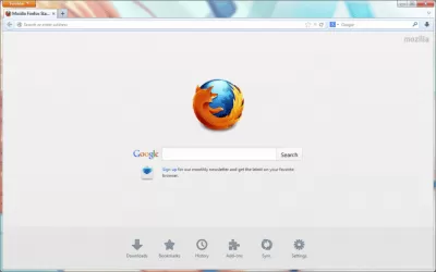 Скриншот приложения Mozilla Firefox Portable - №1