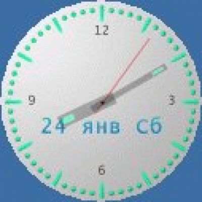 Скриншот приложения Analog Clock - №1