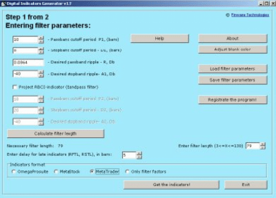 Скриншот приложения Digital Indicators Generator v1.7 - №1