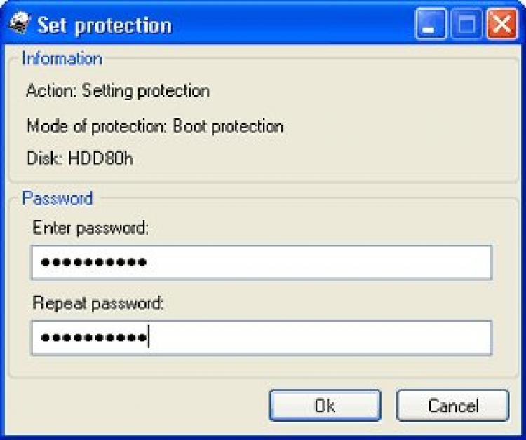 disk password protection скачать бесплатно