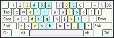 Скриншот приложения Any Language Screen Keyboard 3.00 - №1