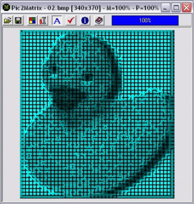 Скриншот приложения Pic2Matrix - №7