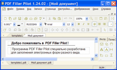 Скриншот приложения PDF Filler Pilot - №1