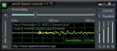 Скриншот приложения axSoft Speech corrector - №1