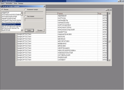 Скриншот приложения telephone directory - №4
