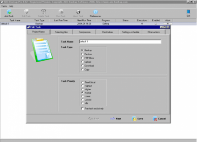 Скриншот приложения ABC Backup Pro 4.52 - №1