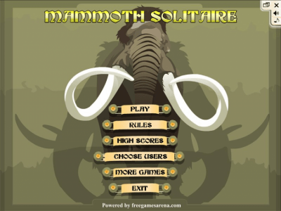 Скриншот приложения Mammoth Solitaire - №1