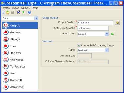 Скриншот приложения CreateInstall Light - №1