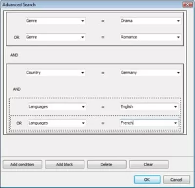 Скриншот приложения Personal Video Database - №3