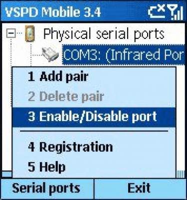 Скриншот приложения Virtual Serial Port Driver Mobile 4.0 - №1