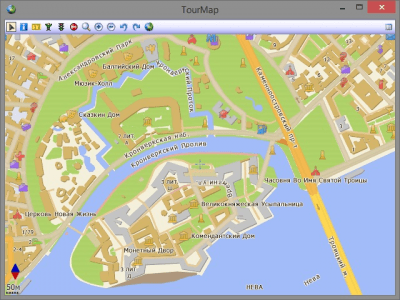 Скриншот приложения TourMap - №1