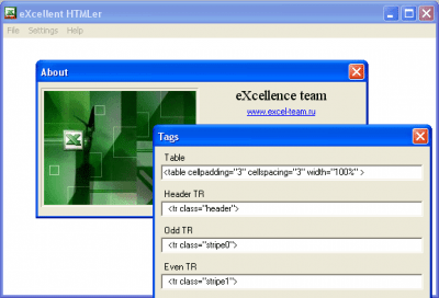 Скриншот приложения eXcellent HTMLer - №1