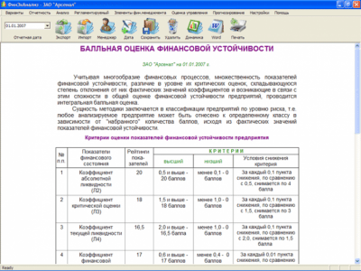 Скриншот приложения Финансовый анализ - ФинЭкАнализ 2013 - №4