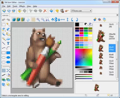 Скриншот приложения Sib Icon Editor - №1