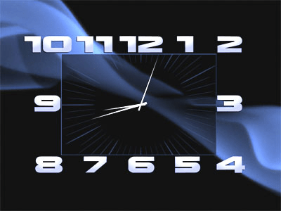 Скриншот приложения Box Clock Screensaver - №1