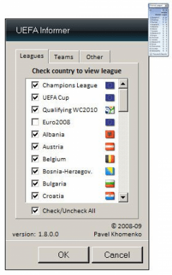 Скриншот приложения UEFA Informer - №3