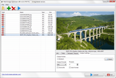 Скриншот приложения Multi Image Optimizer - №2